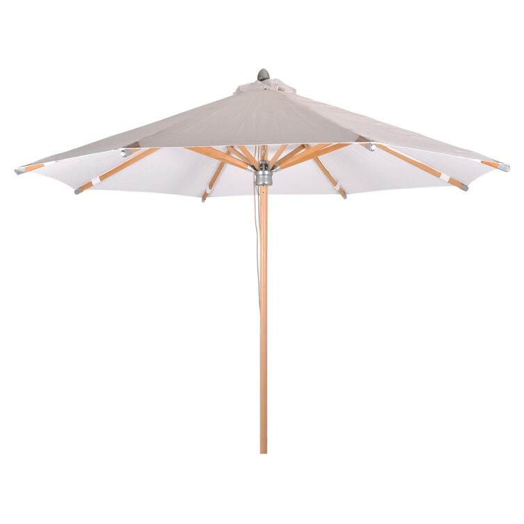 Fritab Lyon parasoll natur/olefin Ø350 cm