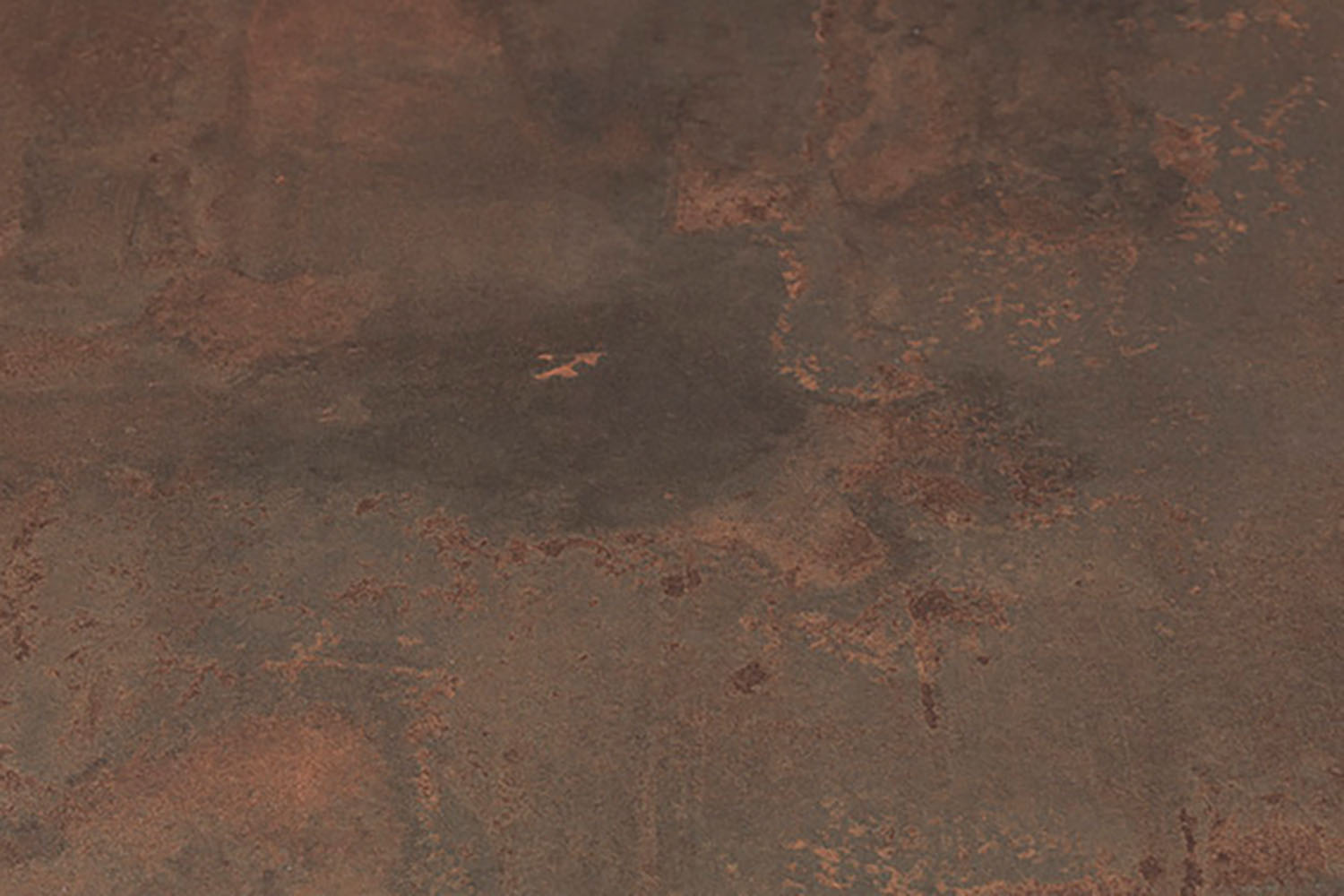 Piani laminatskiva - brun corten Ø70 cm