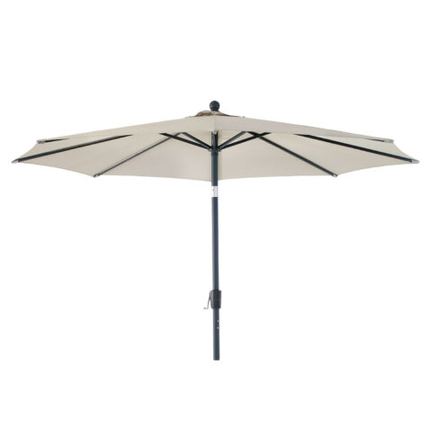 Brafab Taranto parasoll antracit/beige Ø300 cm