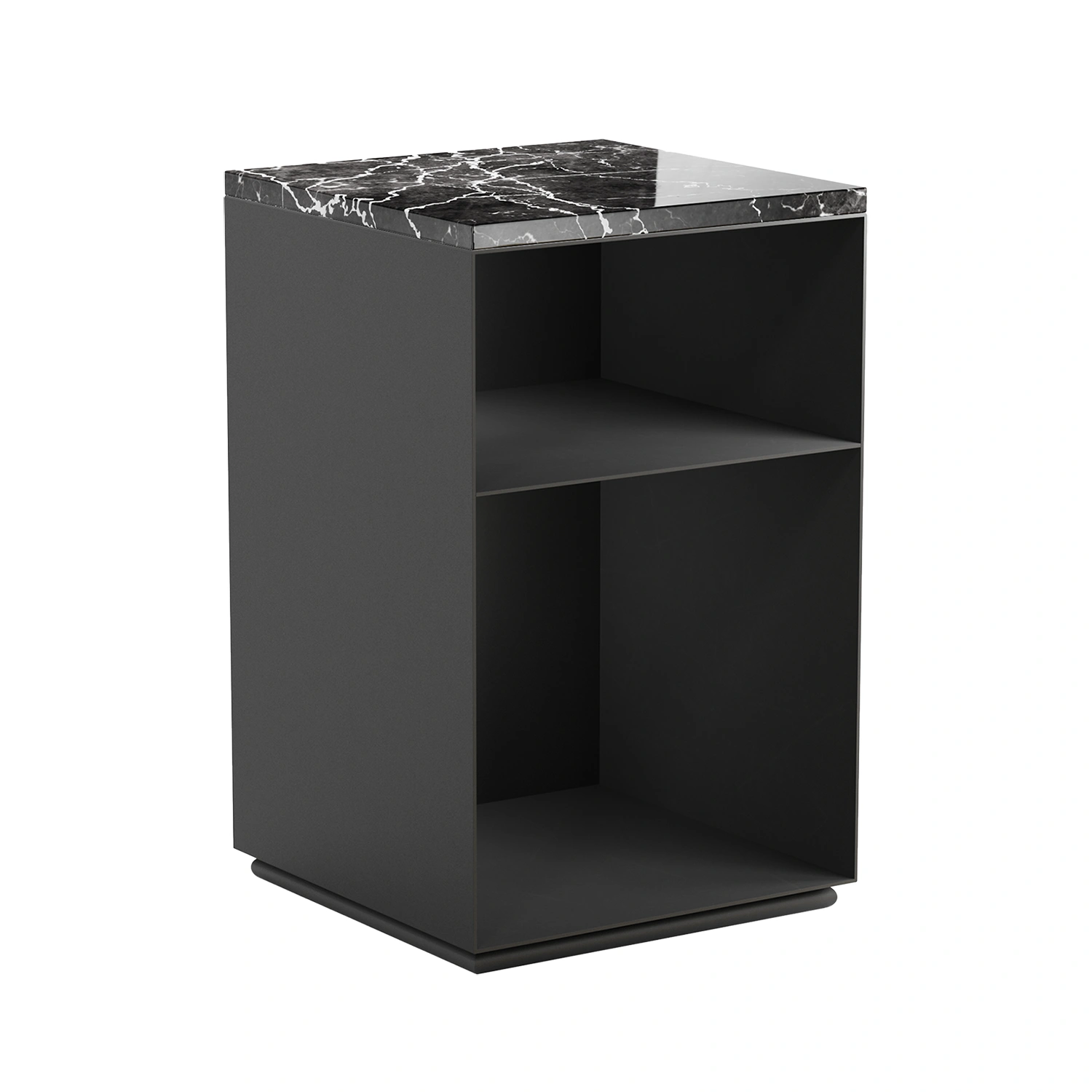 Product Image for Holme sängbord svart/marmor