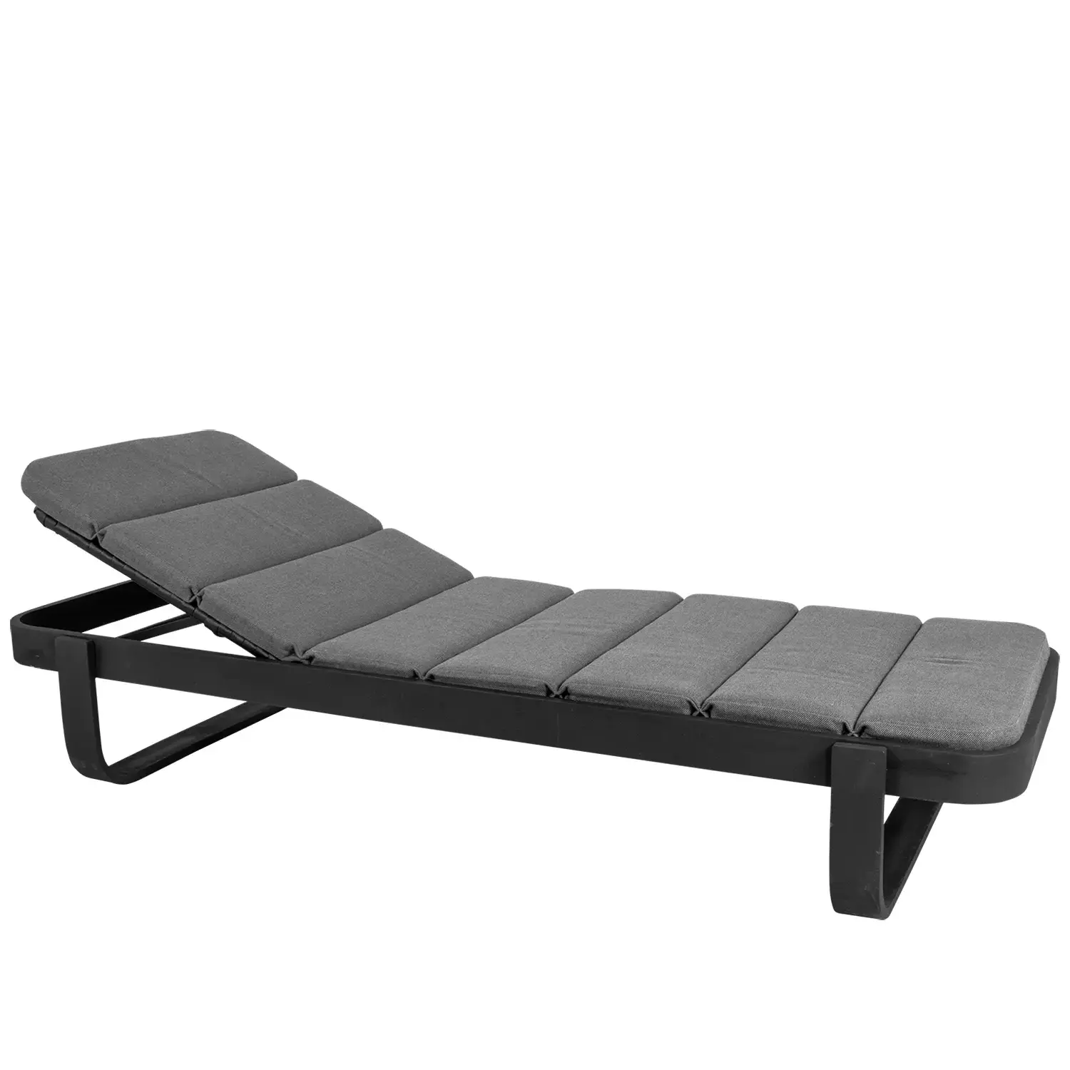 Product Image for Cut solsäng lavagrå inkl. dyna