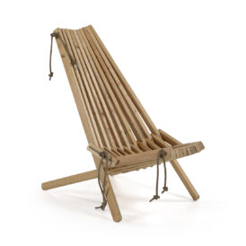 Ecochair låg vilstol Lärk obehandlad