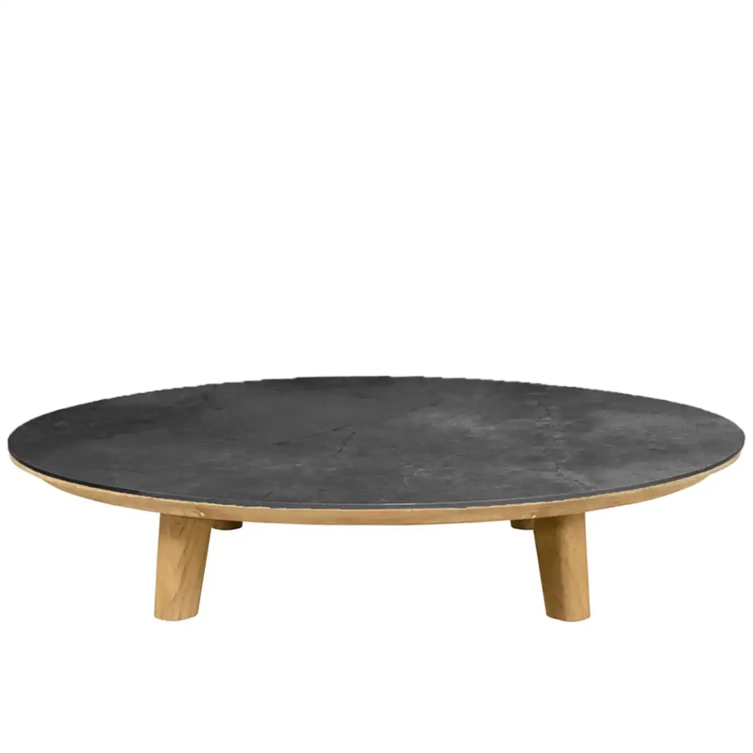 Aspect soffbord Teak/Keramik Ø144 cm