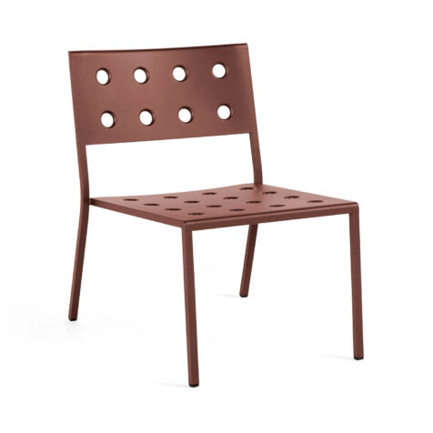 Hay Balcony fåtölj utan armstöd röd