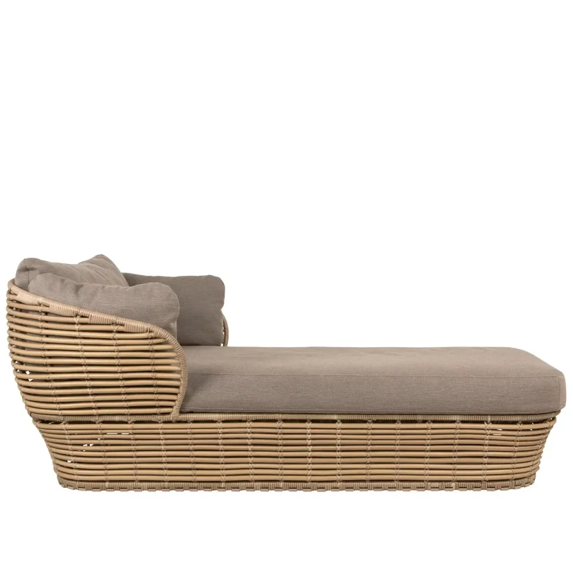 Basket dagbädd natur/taupe inkl. dynor