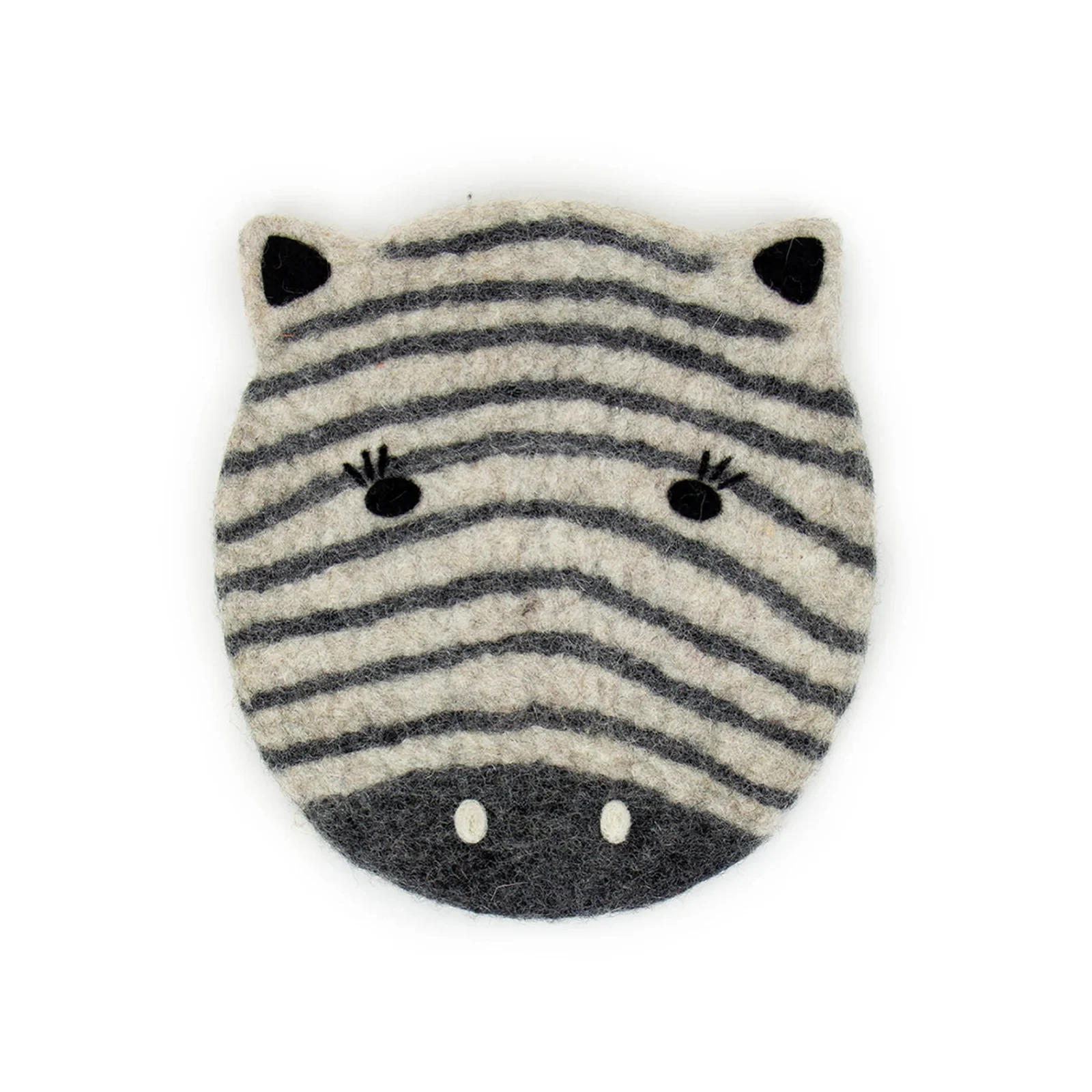 Felt Zebra sittdyna Ø28 cm