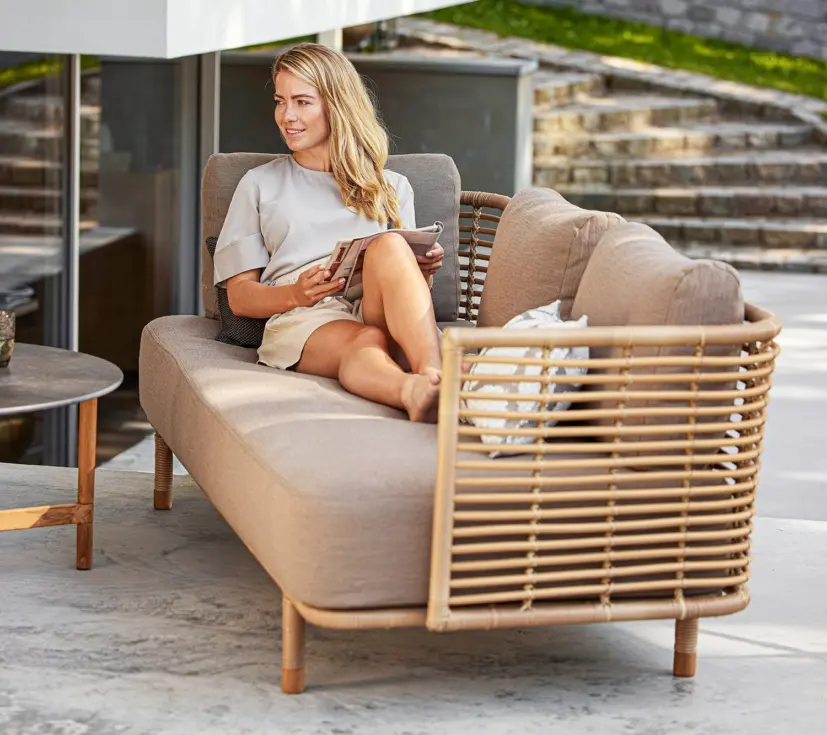 Sense/Basket soffgrupp natur/taupe