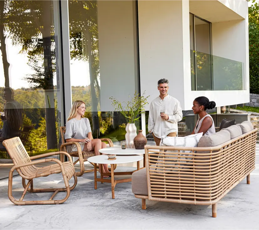 Sense/Basket soffgrupp natur/taupe