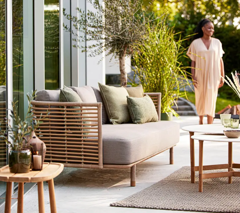 Sense/Basket soffgrupp natur/taupe