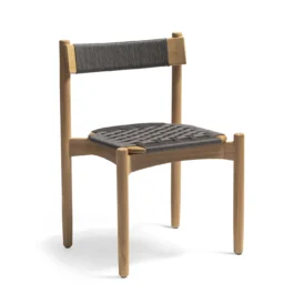 Koster matstol teak/mörkgrå