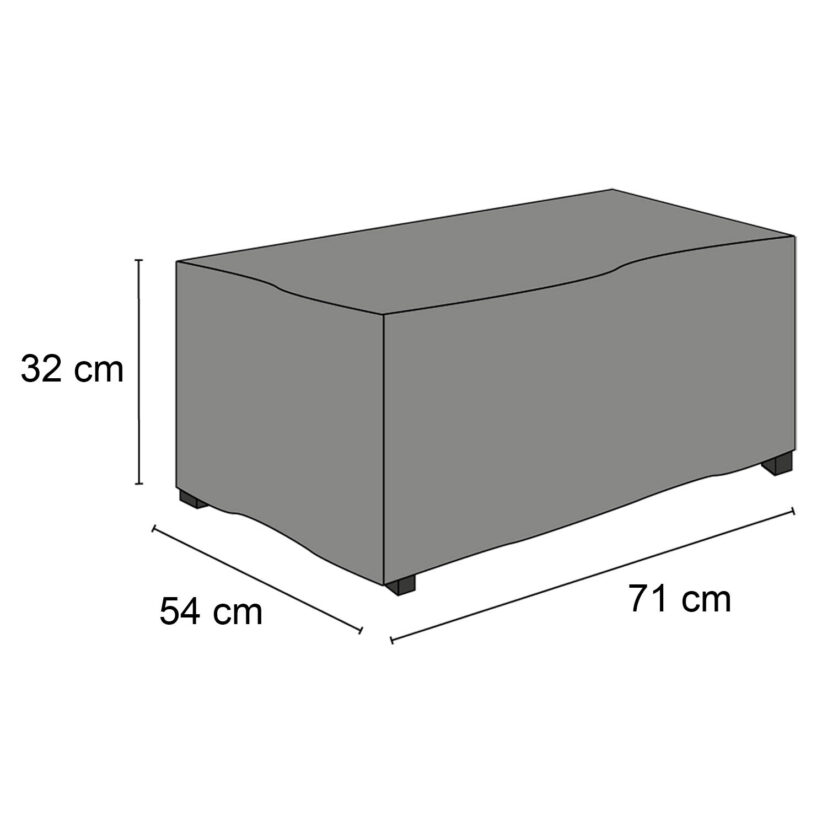 Hillerstorp Möbelskydd för fotpall 71x54 cm höjd 32 cm