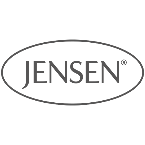 Logotyp för varumärket Jensen.