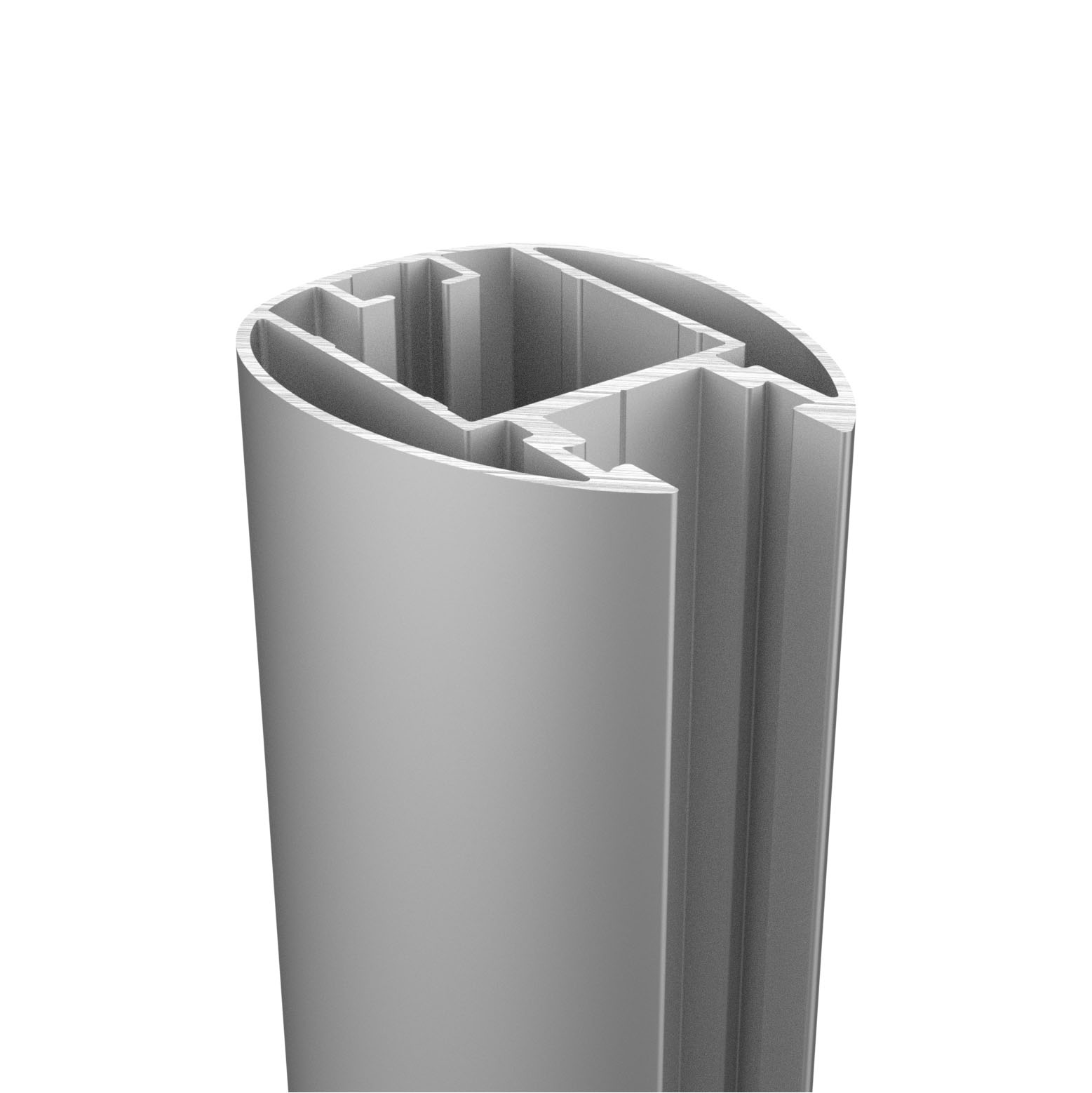 Ingenua aluminiumstolpe 260 cm inkl. glide