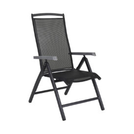 Brafab Andy positionsstol svart/svart med armstöd i nonwood