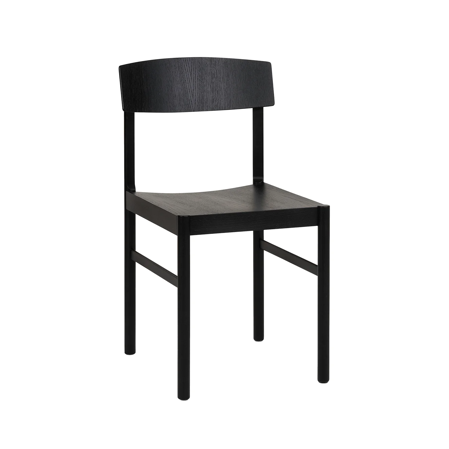 Product Image for Rod stol utan dyna svartlaserad ask