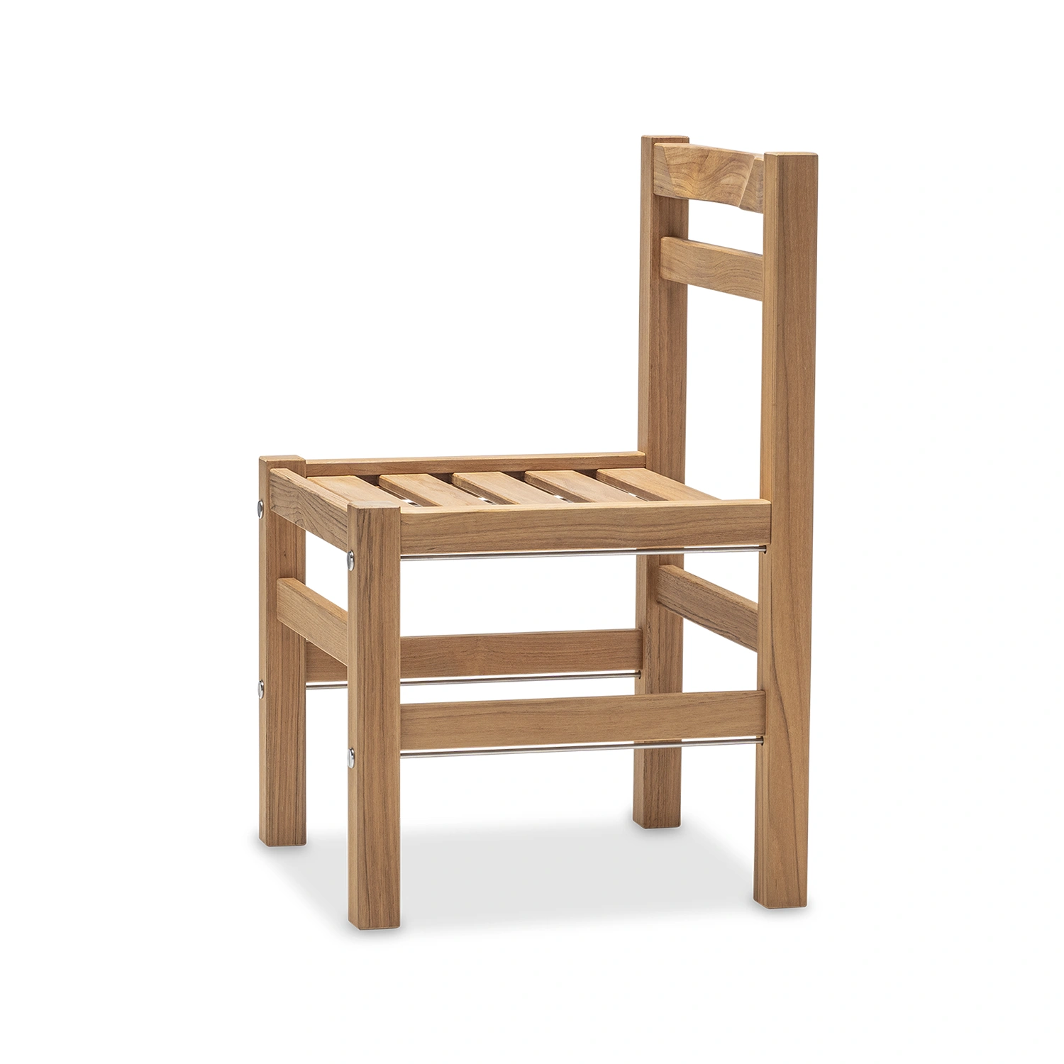 Stol 06 teak - med dyna