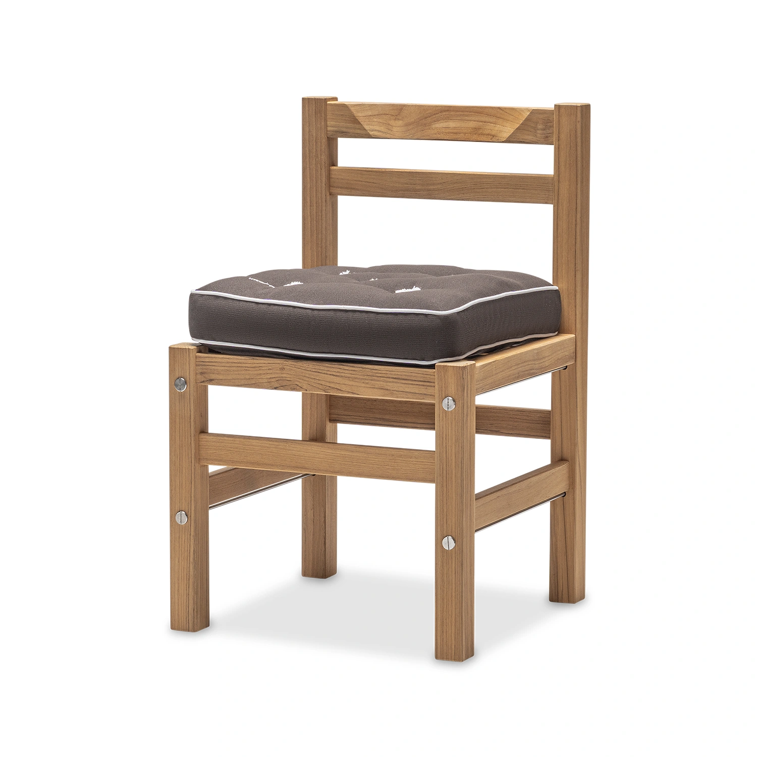 Stol 06 teak - med dyna