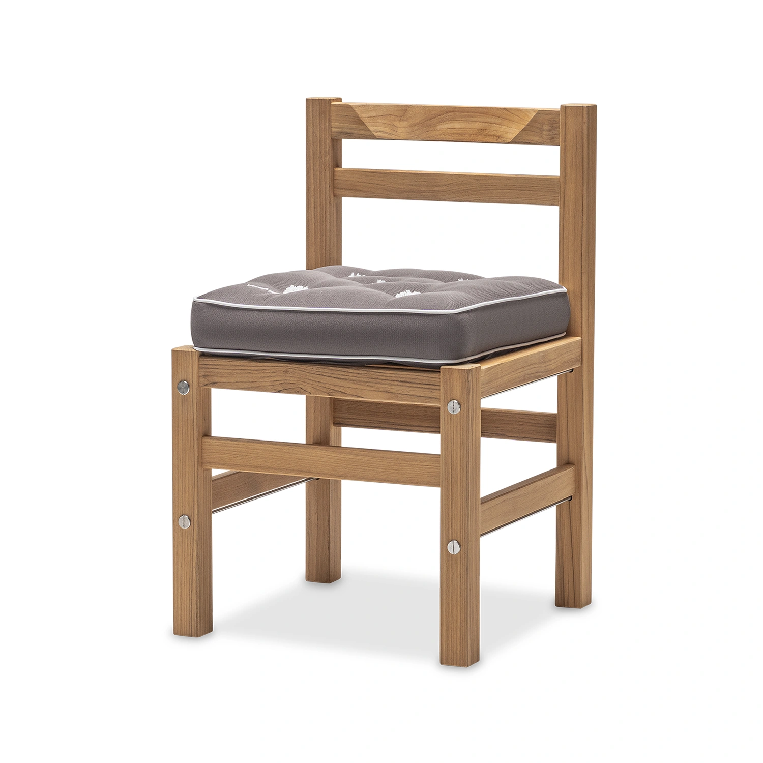 Stol 06 teak - med dyna