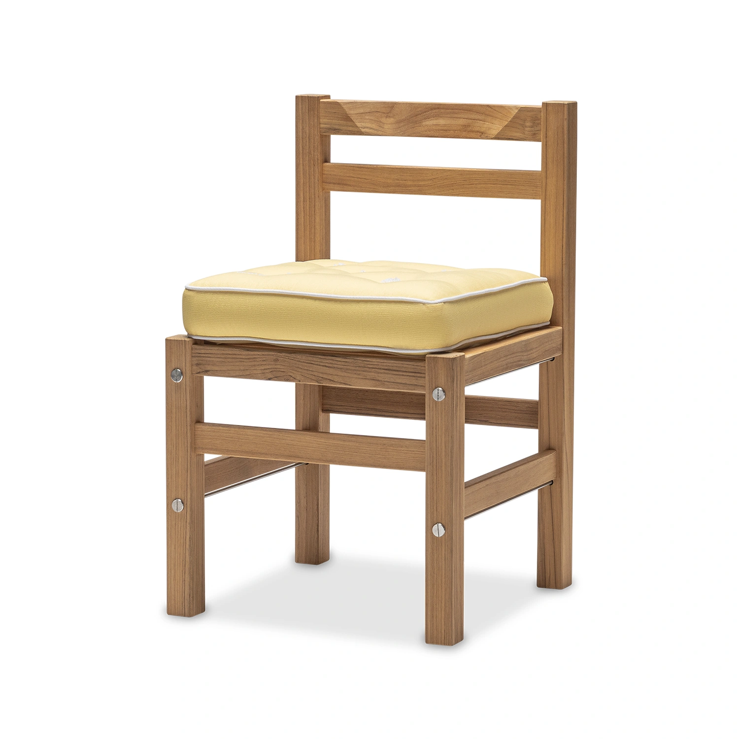 Stol 06 teak - med dyna