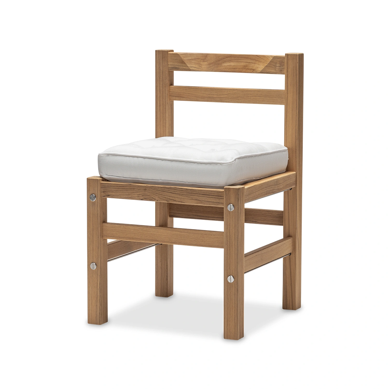 Stol 06 teak - med dyna