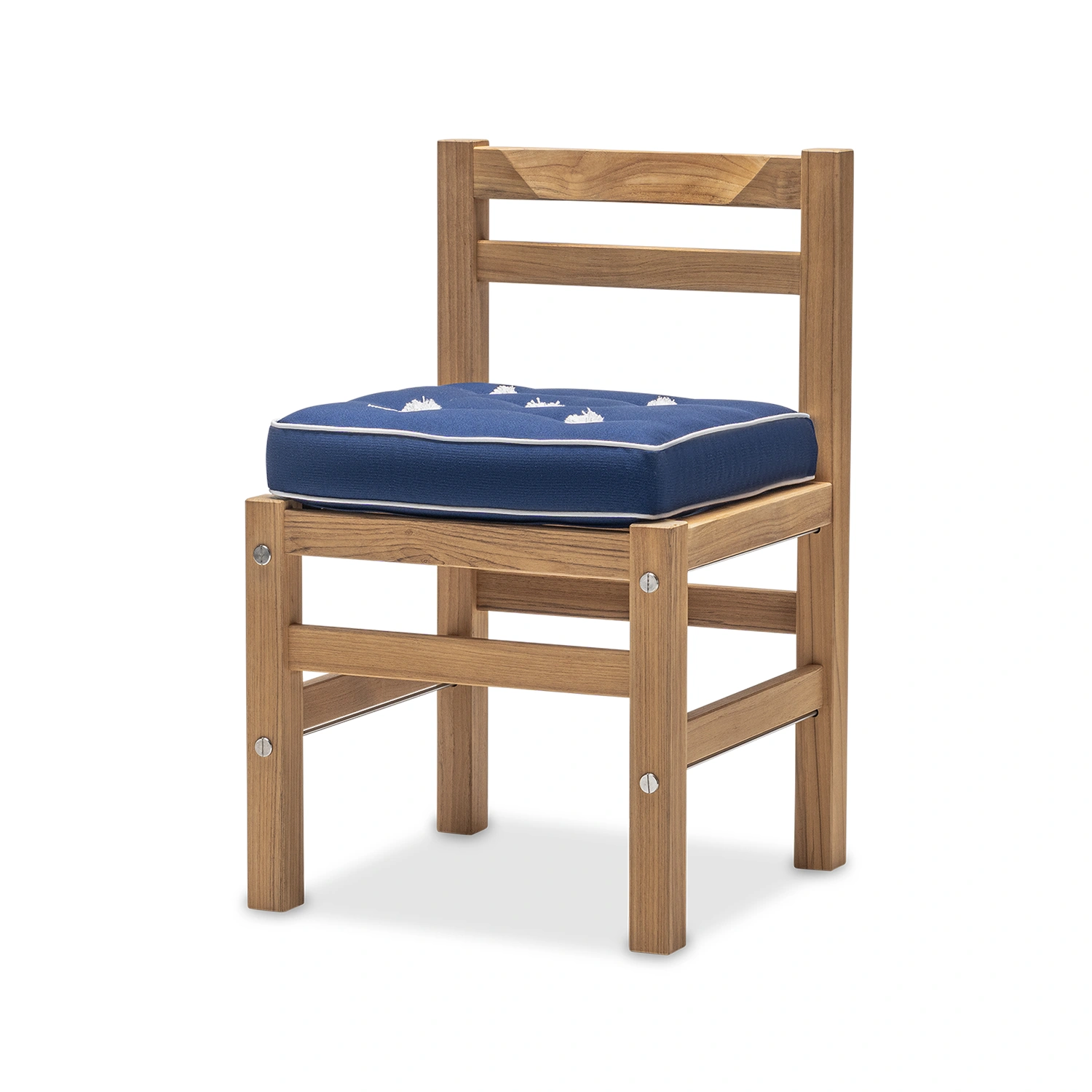 Stol 06 teak - med dyna