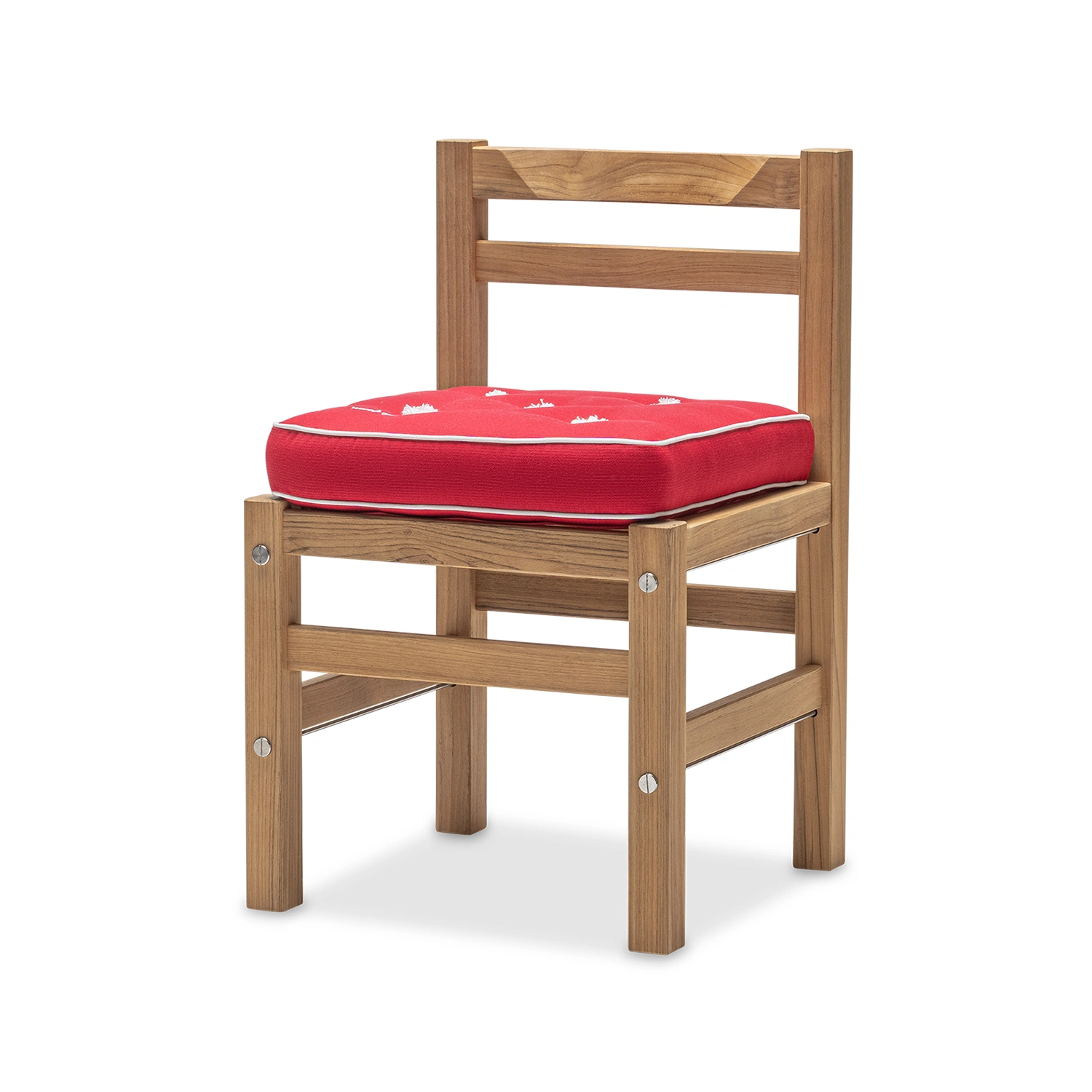 Stol 06 teak - med dyna