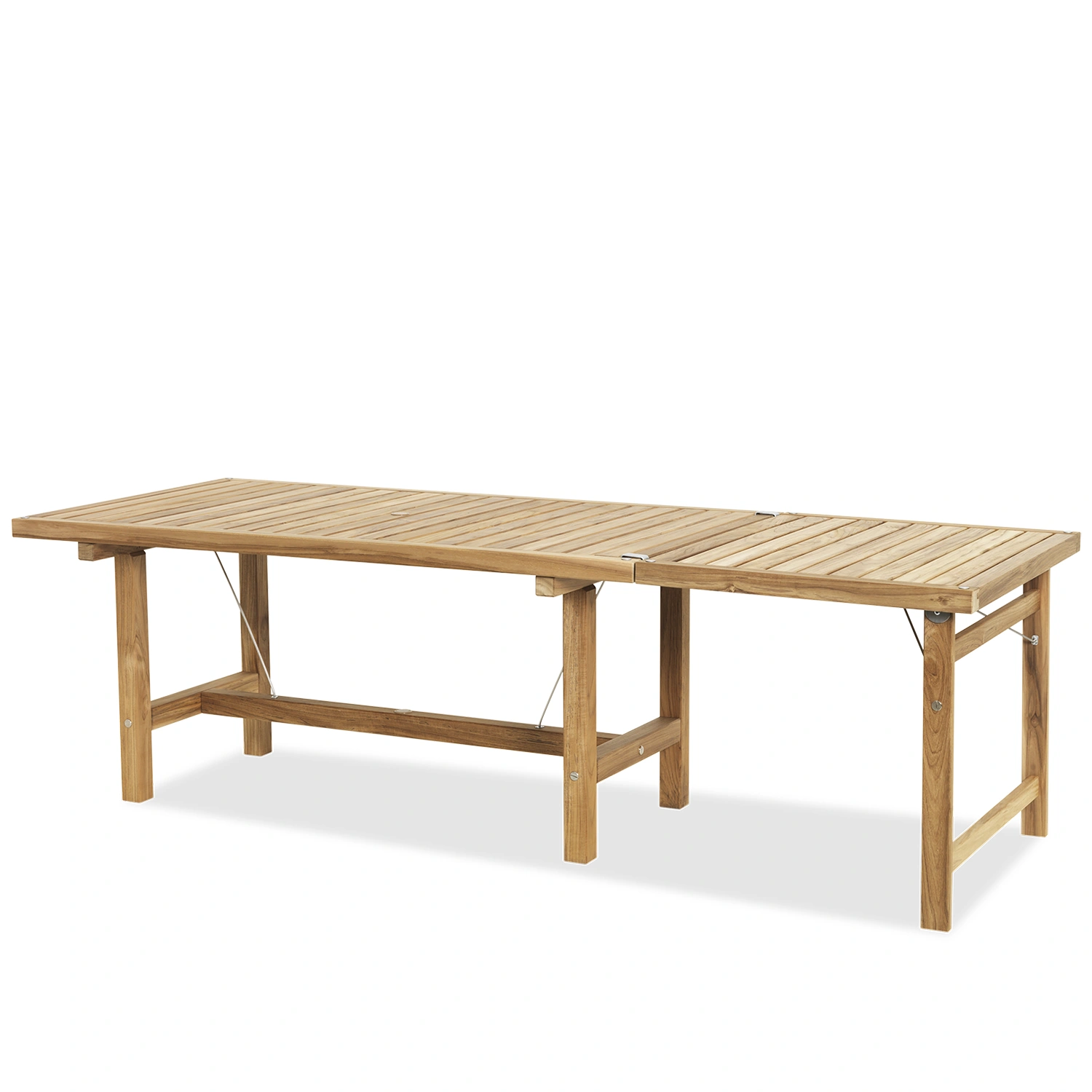 Tillsatsskiva 64 teak - 80x68 cm