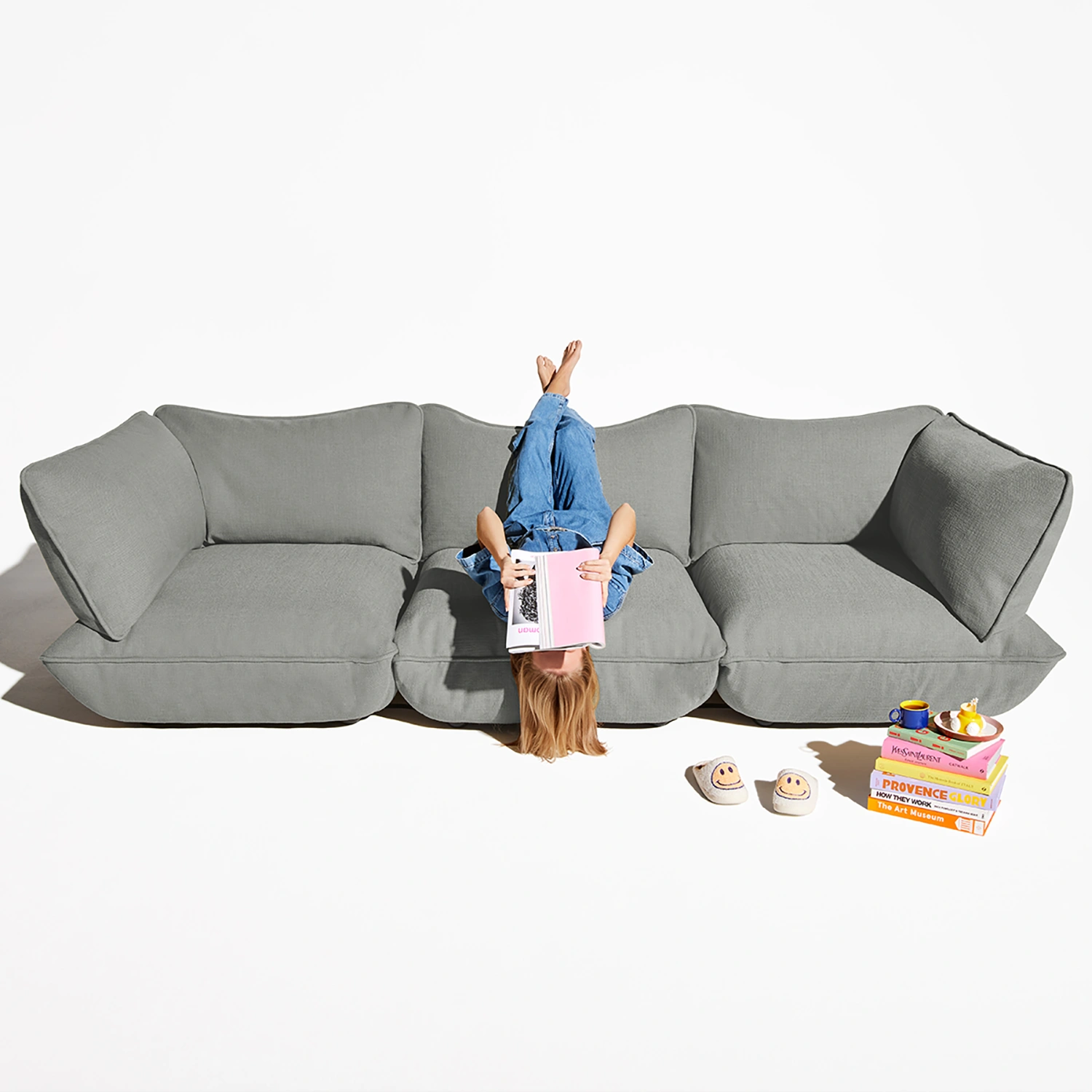 Sumo Soffa grand mouse grey