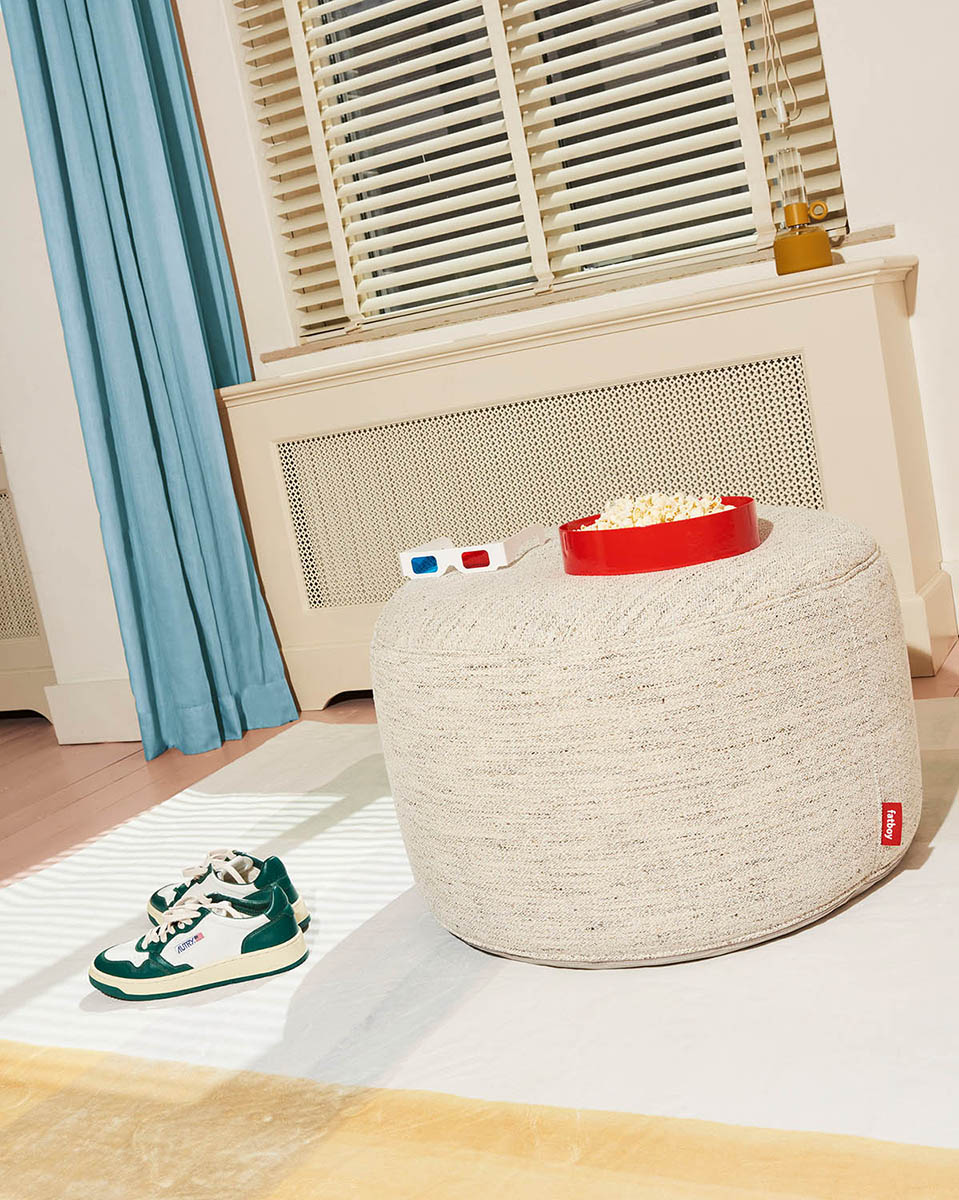 Point Large Mingle sittpuff marble