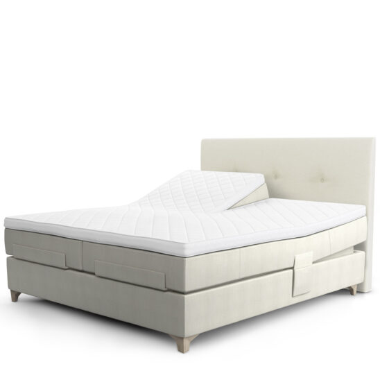 Jensen Prestige Aqtive 2 ställbar säng inkl. gavel och ben