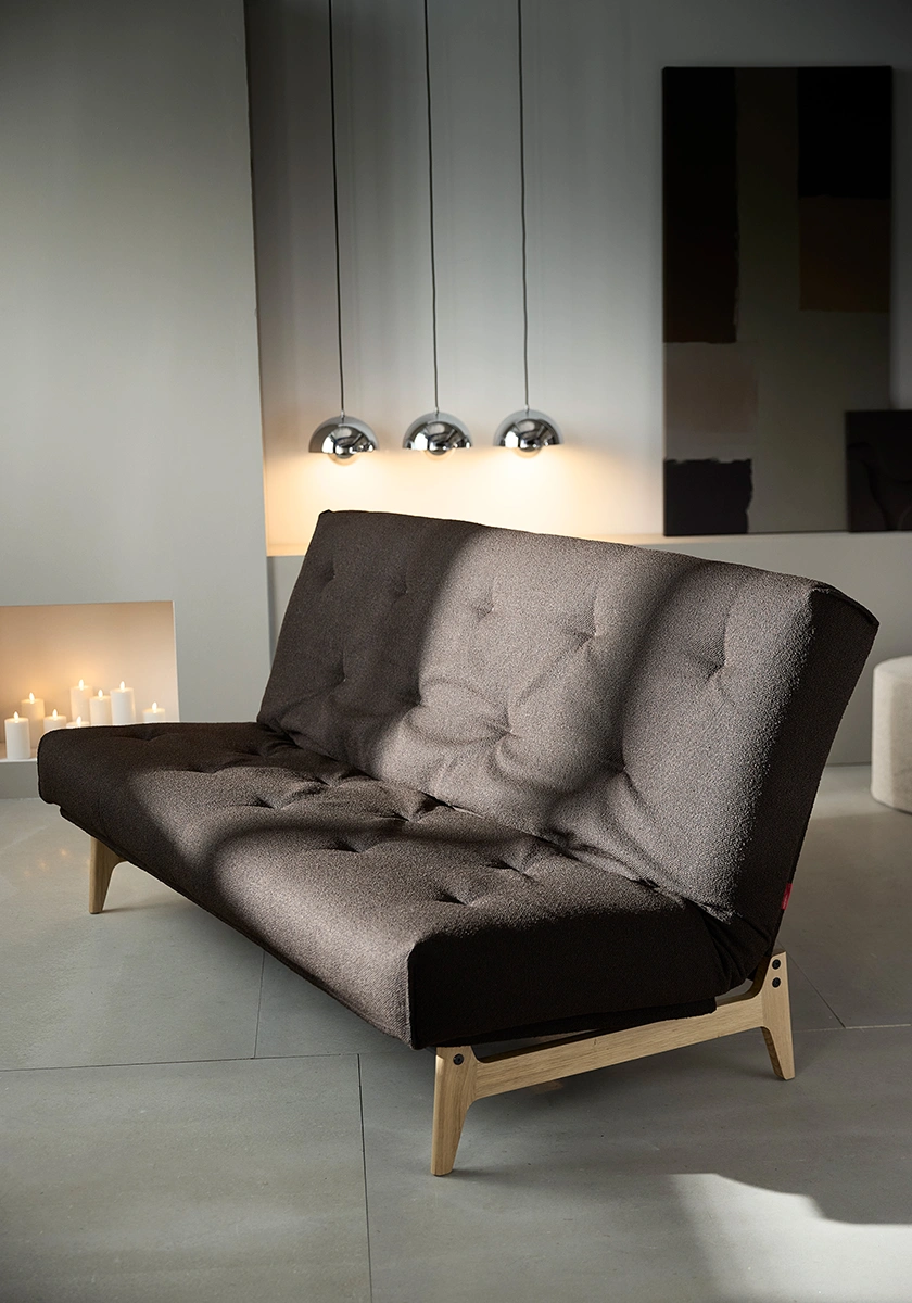 Aslak bäddsoffa 140×200 – med Soft Spring madrass