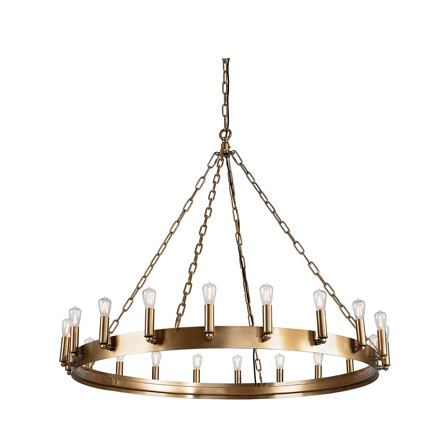 Product Image for Crown taklampa old brass, Ø105 cm