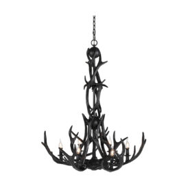 Artwood New Antler takkrona svart