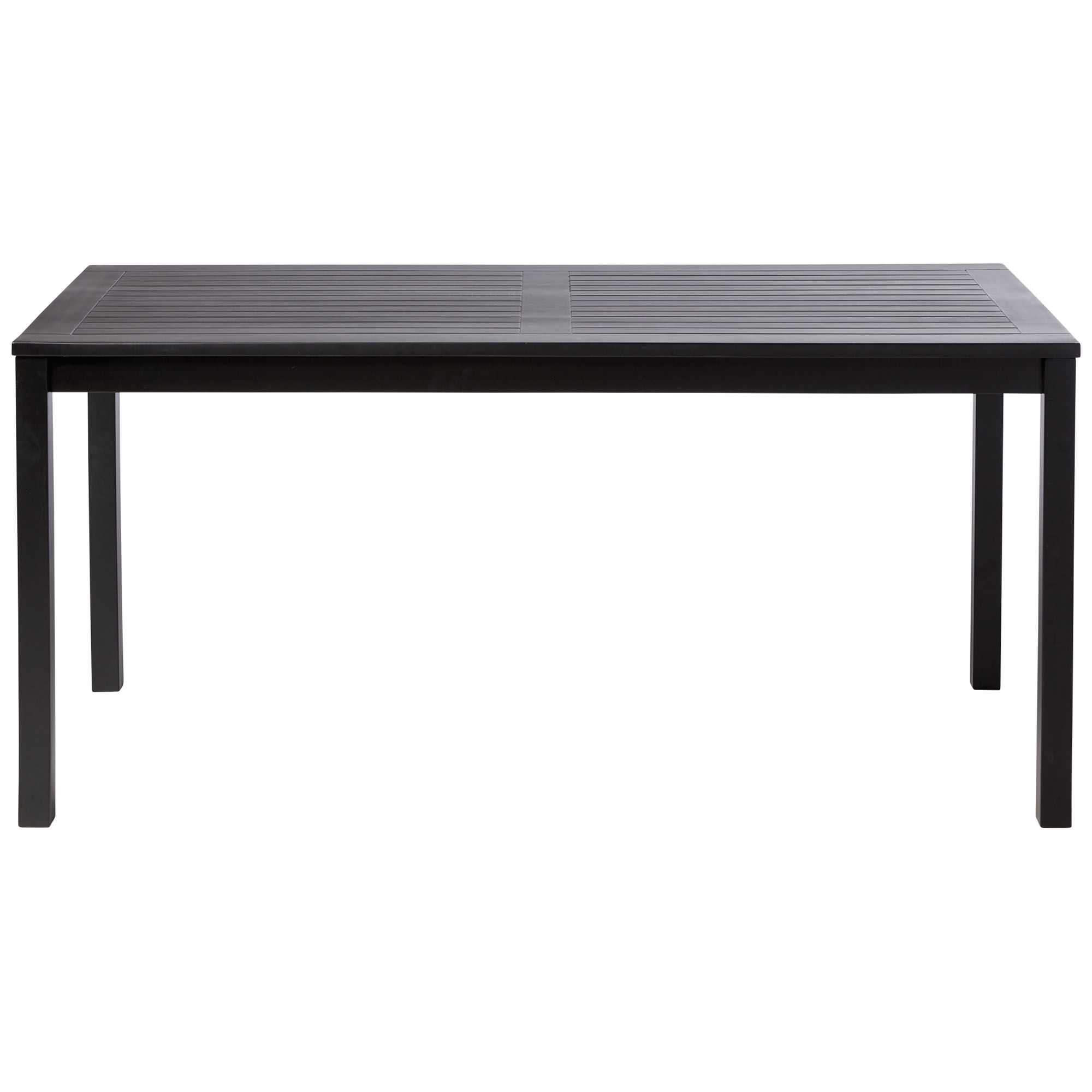 Rosenborg bord mattsvart 165x80 cm