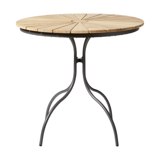 Cinas Ellen cafébord teak/antracit