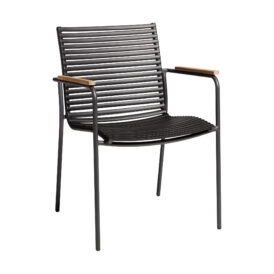 Cinas Mood karmstol svart