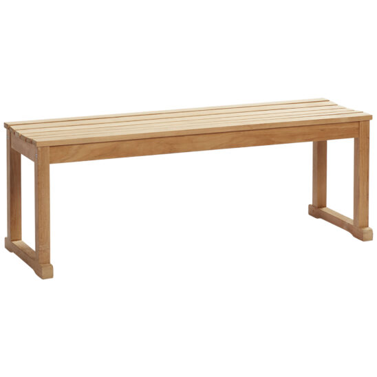 Cinas Vega bänk teak 120x40 cm