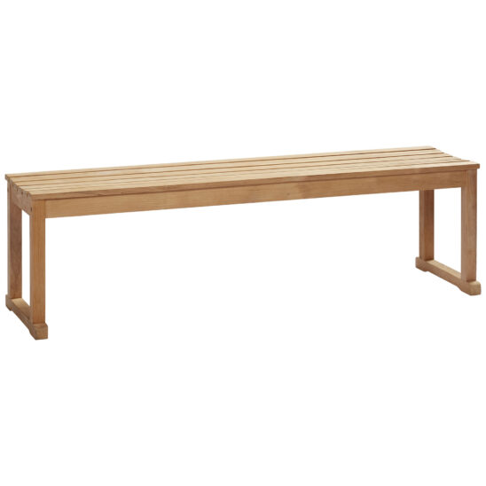 Cinas Vega bänk teak 150x40 cm