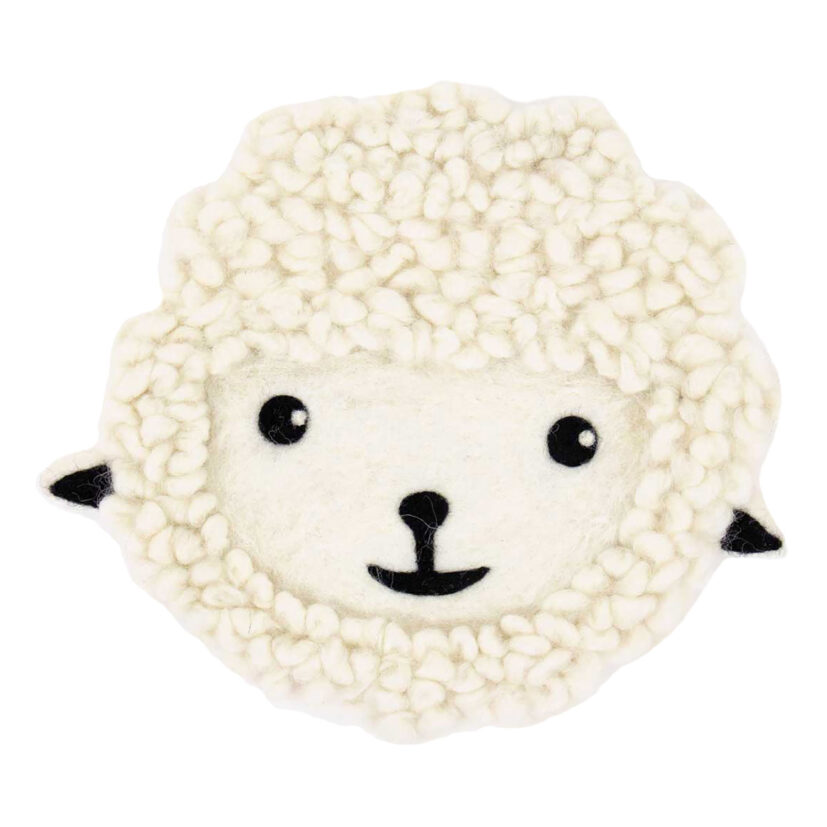 AfroArt Curl Sheep sittdyna Ø27 cm