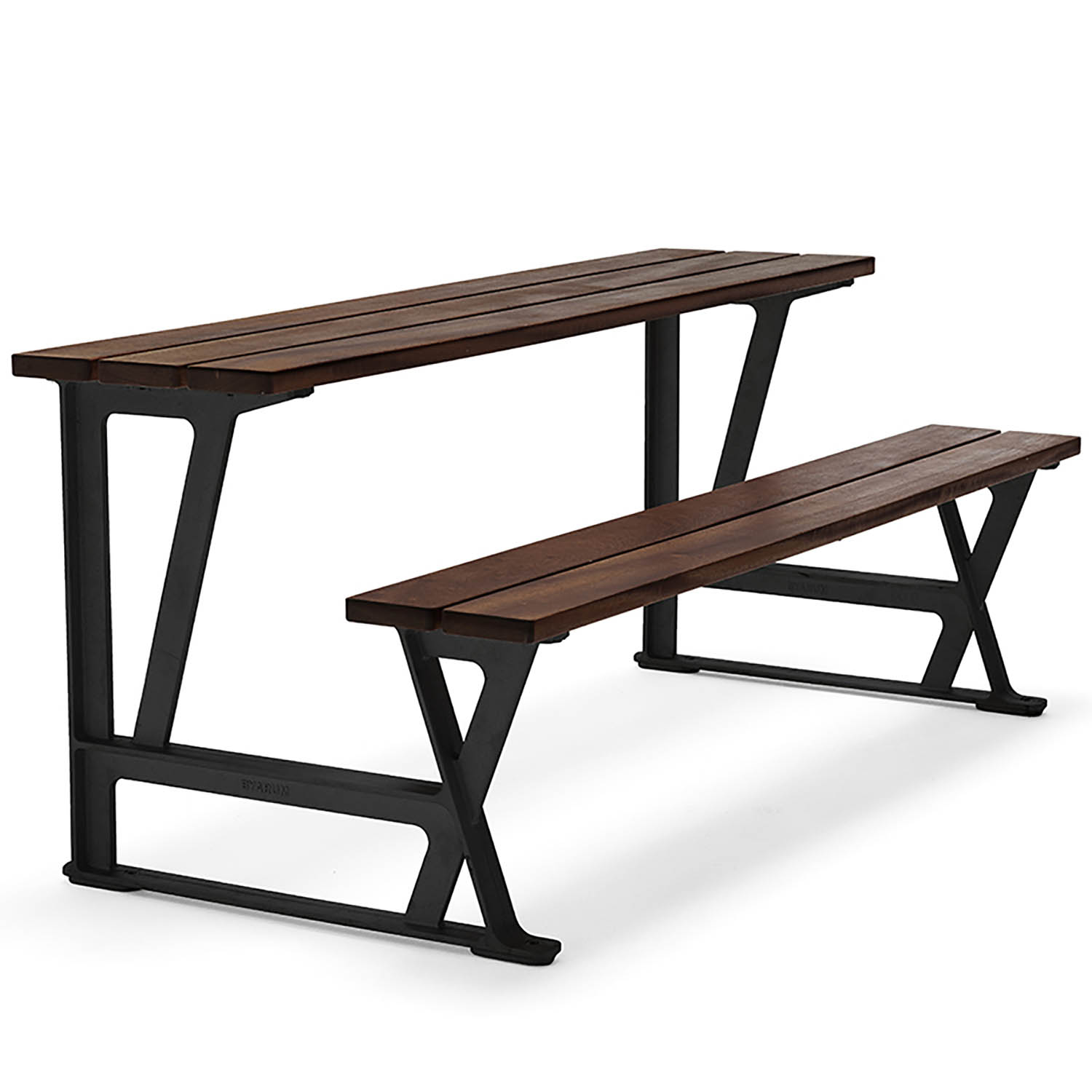 Product Image for Domino bänkbord svartlackerad aluminium