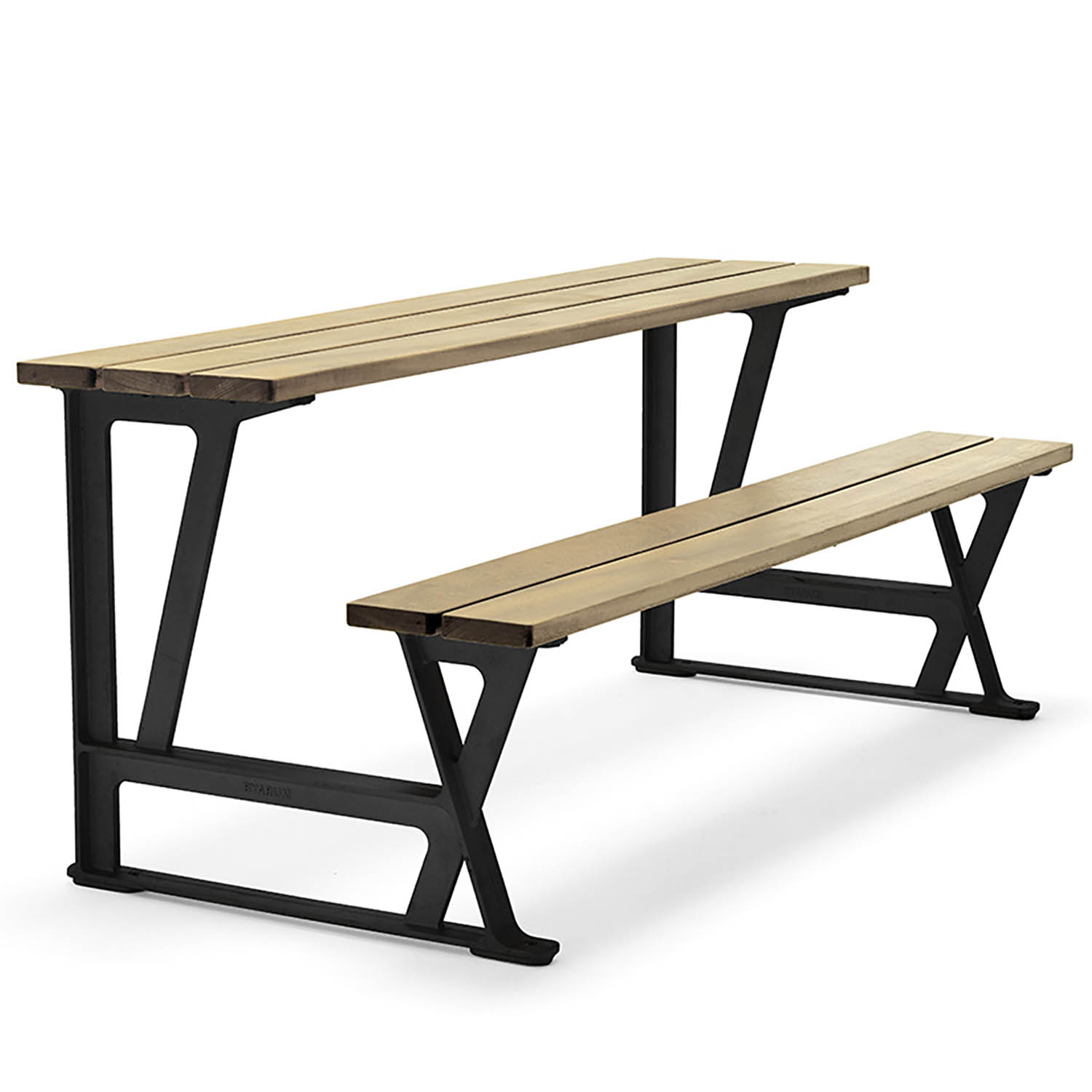 Product Image for Domino bänkbord svartlackerad aluminium
