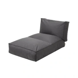 Stay dagbädd 1-sits kolgrå