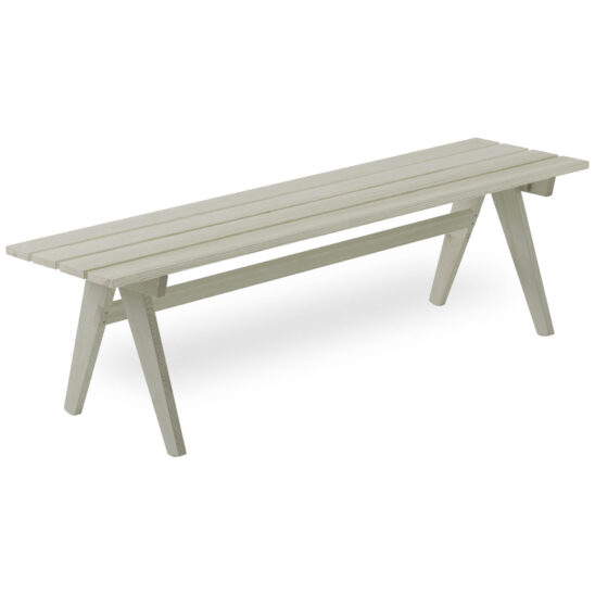 Westanqvarn Retro bänk 150 cm skärgårdsgrå