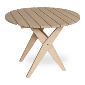 Retro bord sand Ø90 cm