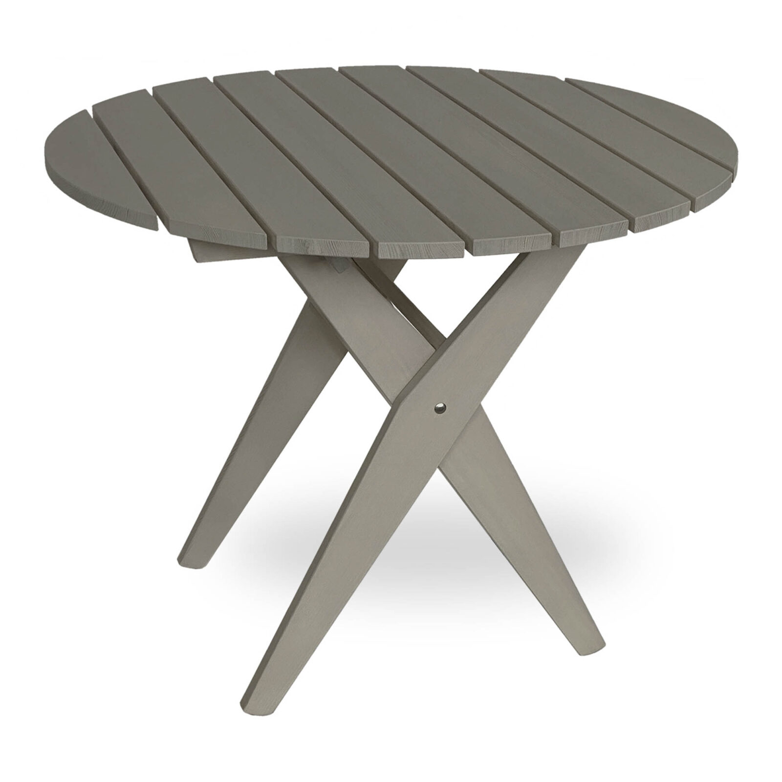 Retro bord berggrå Ø90 cm