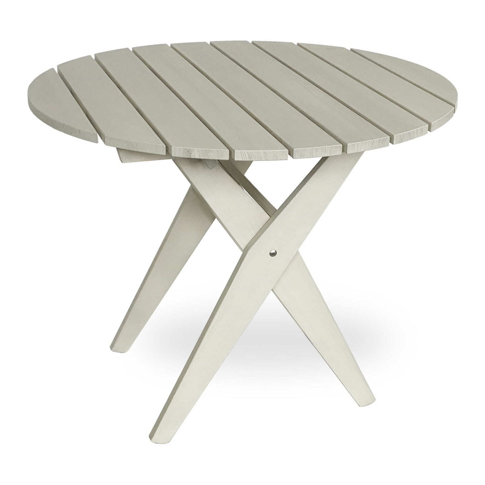 Retro bord skärgårdsgrå Ø90 cm