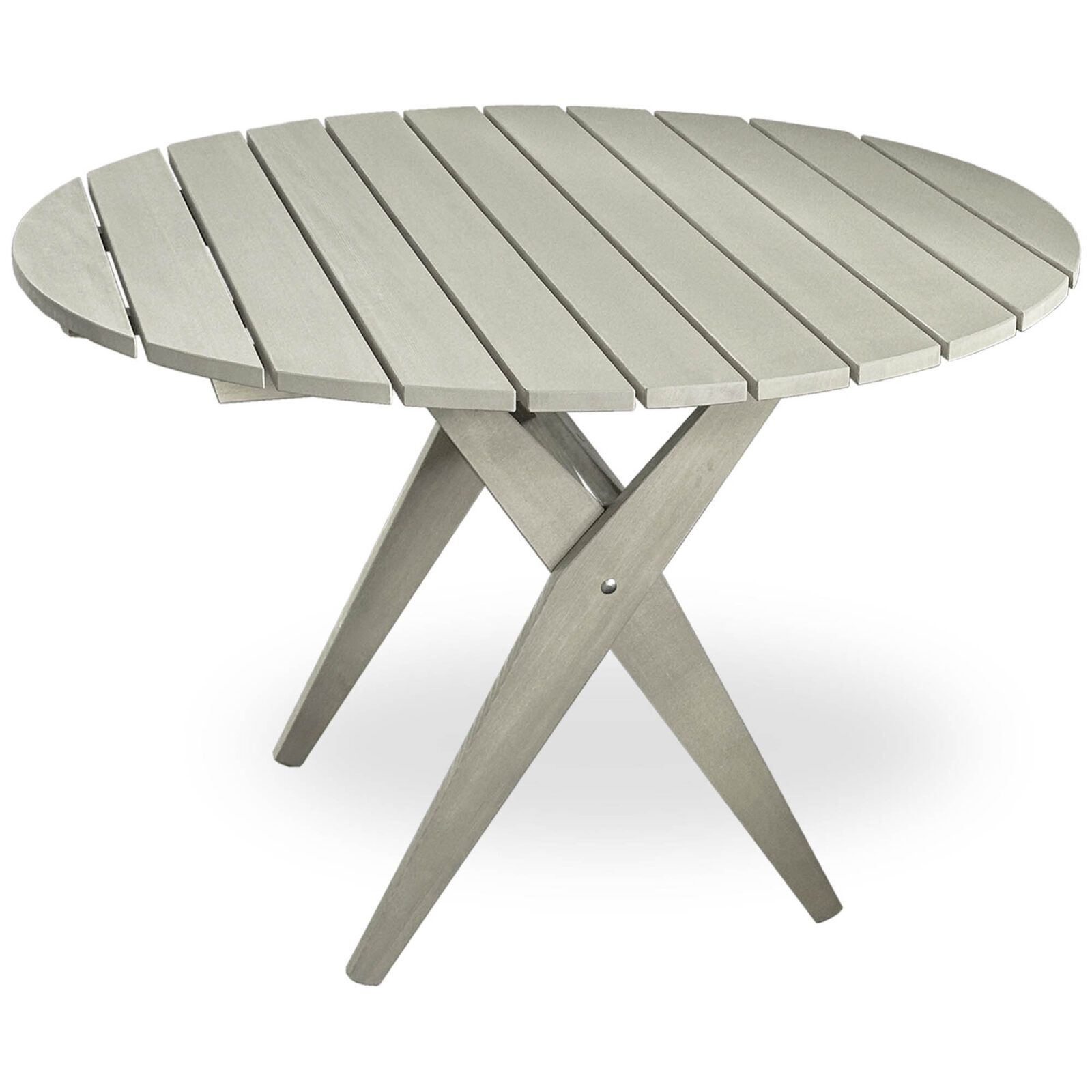 Retro bord skärgårdsgrå Ø110 cm