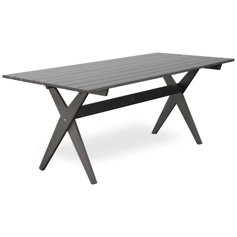 Westanqvarn Retro bord mörkgrå 150x80 cm
