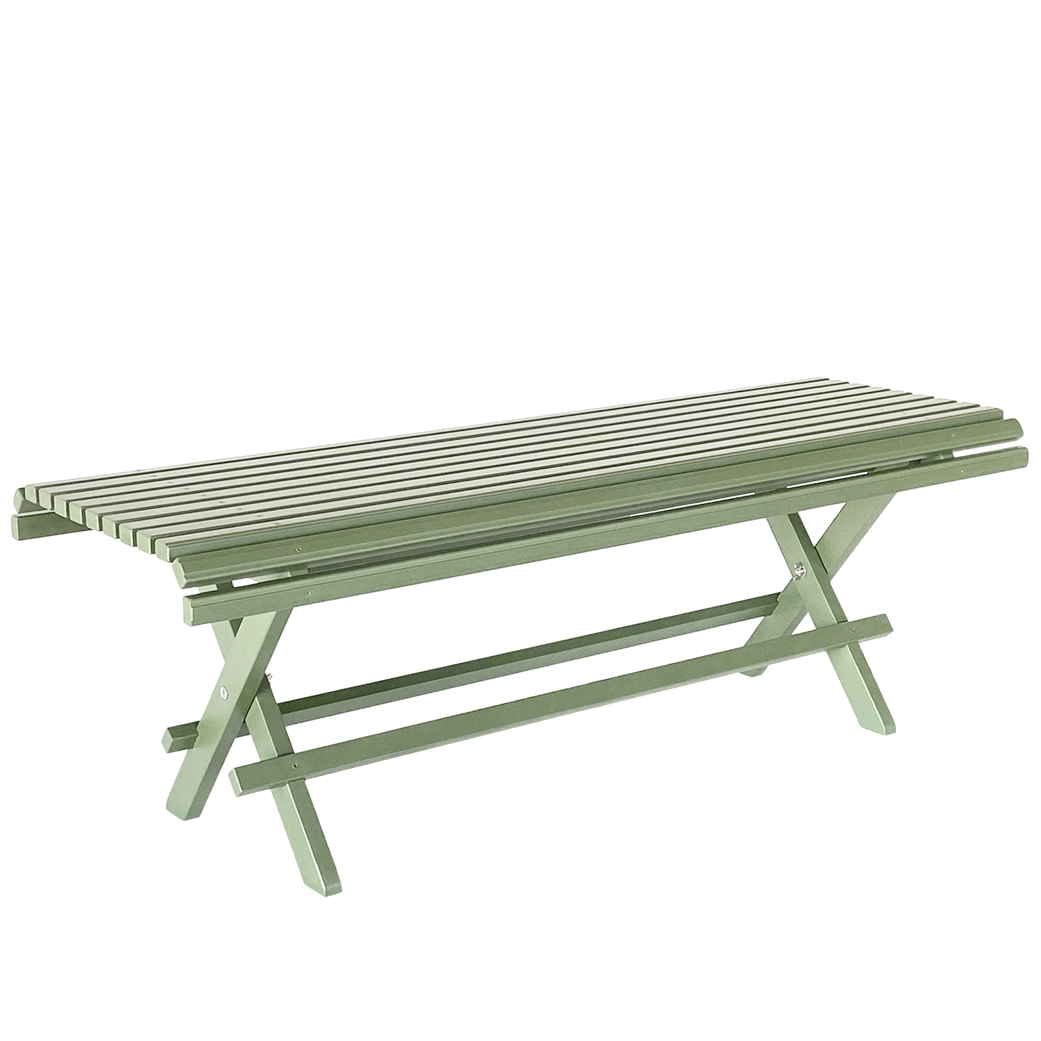 Sundborn bänk naturgrön 125 cm