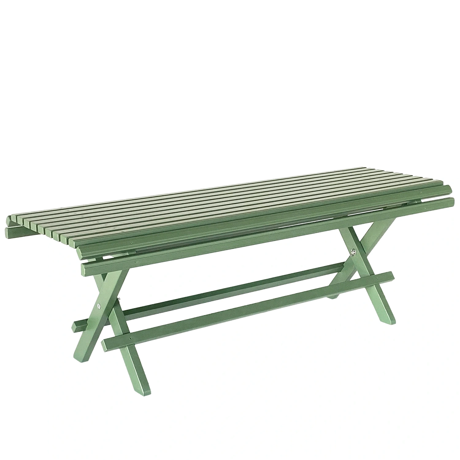 Sundborn bänk skogsgrön 125 cm